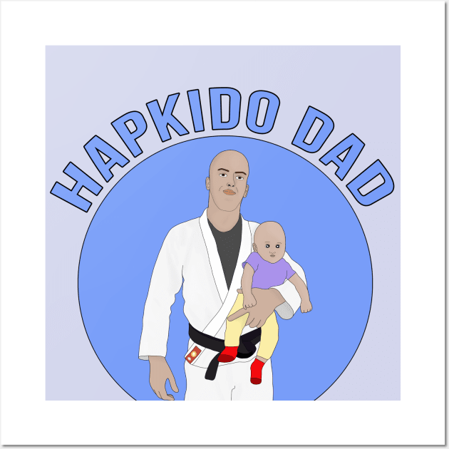 Hapkido Dad Wall Art by DiegoCarvalho